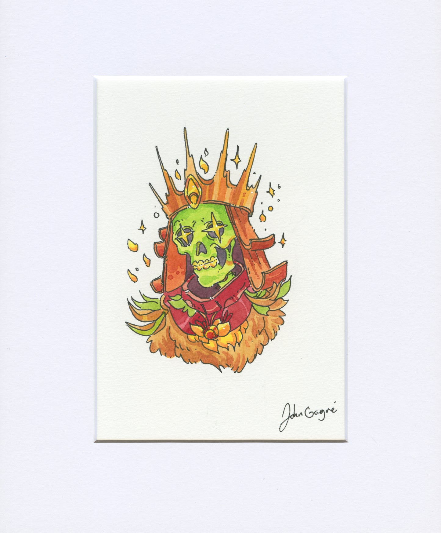 "Cursed Star King" Original Painting