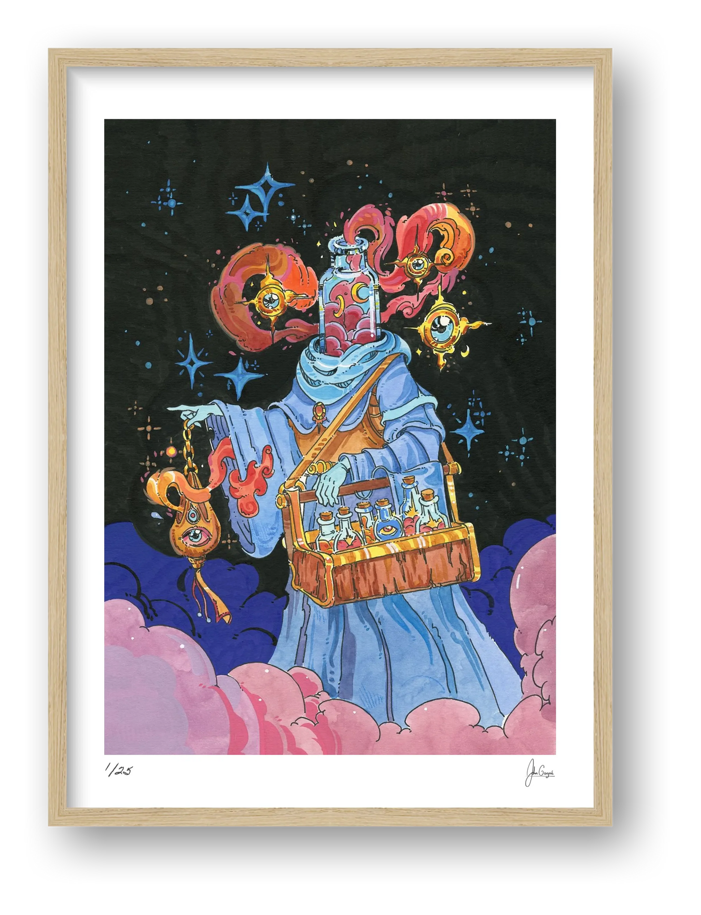 The Seer's Potion  — framed