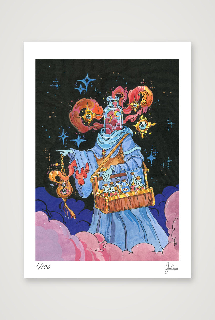 The Seer's Potion  — A4 (8×12") Print only