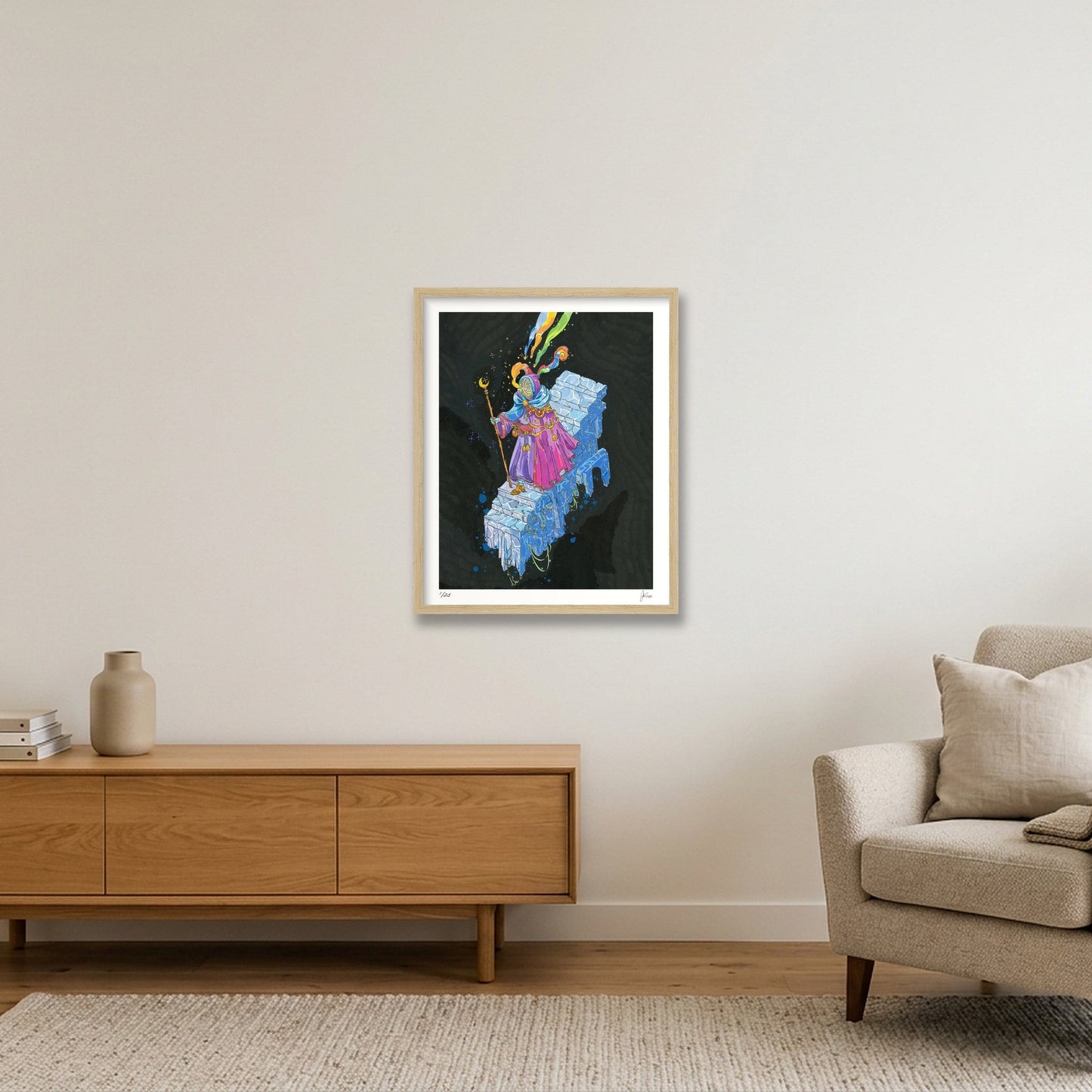 Wizard's Walk  — 16×20" Oak Frame